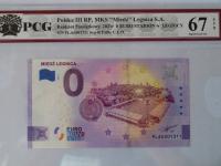 EPQ 67 - 0 EURO - 50 lat Miedzi Legnica MAX NOTA