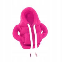 Osłona gałki dźwigni zmiany biegów samochodu Bluza z kapturem Uniwersalne akcesoria Rose Red