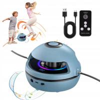 Skakanka MUZYKA z automatycznym liczeniem dla dorosłych i dzieci, niebieski