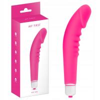 Wibrator do pochwy, punktu G. Masażer łechtaczki z prążkami