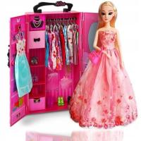 Кукольный домик кукольный шкаф одежда гардеробная большой набор XXL одежда обувь