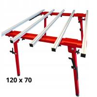 STÓŁ GLAZURNICZY ROBOCZY GRES CARAMIKI GLAZURA SENDI TileTab 120 x 70 cm