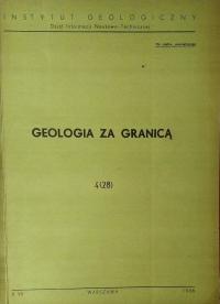 Geologia za granicą Skrypt uczelniany 4(28)1966 r. SPK