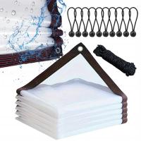 Прозрачный брезент патио сада водоустойчивый с анти-ультрафиолетовыми сетками 2КС3М