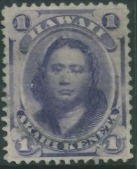 Hawaii 1 cent - Postać Kobieta / 1