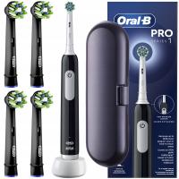 Obrotowa Szczoteczka Elektryczna do Zębów Oral-B Pro Series 1 Czarna Zestaw