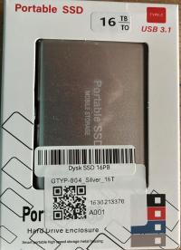 Portable dysk SSD 16TB dyski twarde USB3.0 \ USB 3.1 transfer 512 mb/s
