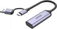 Karta przechwytująca rejestrator Unitek V1167A video capture HDMI - USB-C/A