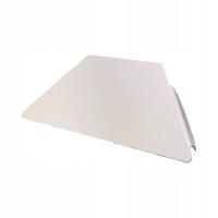 Zaślepka trapezowa do płyt warstwowych dachowych duża RAL9002 25szt.