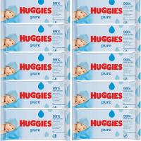 Huggies чистые влажные салфетки 10x56 набор