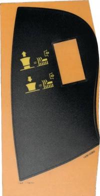 Kalkomania na deskę rozdzielczą