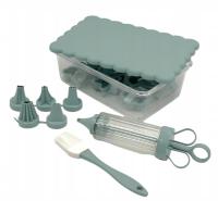 Zestaw cukierniczy 16 el. MPM SZARY