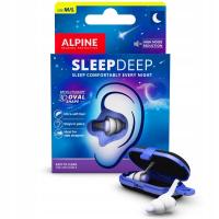 Zatyczki stopery do uszu ochronniki słuchu do spania Alpine SleepDeep M/L