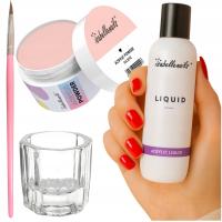 Набор для начинающих акриловых ногтей NUDE 15ml Isabellenails лак бесплатно