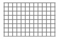 SIATKA ZGRZEWANA OCYNKOWANA KRATA 1000 x 2000 OCZKO 50 x 50 DRUT 3 mm