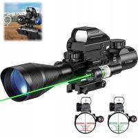 4-12X50 EG ПРИЦЕЛ ТАКТИЧЕСКИЙ ПРИЦЕЛ - ЗЕЛЕНЫЙ ЛАЗЕР