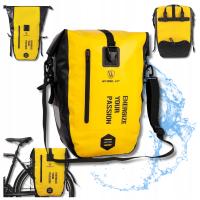 SAKWA ROWEROWA NA BAGAŻNIK TORBY NA BAGAŻNIK ROWEROWY SAKWY ROWEROWE BOCZNE