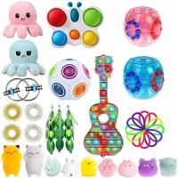 Zestaw 36 zabawek na opuszki palców sensoryczna zabawka antystresowa