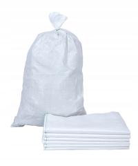 50x80 белые мешки для зерна уголь 25 - 30KG 50PCS BZ