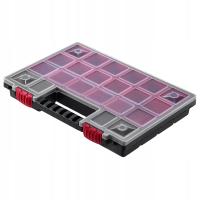 ORGANIZER POJEMNIK WARSZTATOWY 18 SZUFLAD PUDEŁKO DO GARAŻU NA ŚRUBKI ŚRUBY