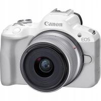Камера Canon EOS R50 белый RF-S 18-45 IS STM