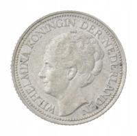 [M16574] Holandia 25 centów 1941 srebro