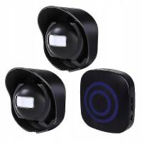 CZUJNIK RUCHU BEZPRZEWODOWY ALARM DO PODJAZDU 200M, 38 DZWONKÓW