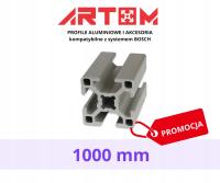 Profil aluminiowy konstrukcyjny 30x30 1000mm