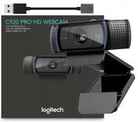 Веб-камера LOGITECH C920 PRO FULL HD 1080P с обнаружением движения