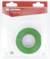 Taśma izolacyjna zielona 19 mm x 20 m Kramp Blister KREM20403P01B