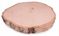 Plaster drewna, drewniany 28-33 cm, podstawka tort