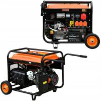 AGREGAT PRĄDOTWÓRCZY GENERATOR PRĄDU 5,5kW 5500W 230V 400V AVR MIEDŹ