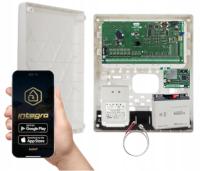 ZESTAW ALARMOWY SATEL INTEGRA 64 AKUMULATOR ALARM MODUŁ GSM LTE APLIKACJA