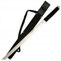 Большой тренировочный меч катана ниндзя с ножнами 71 см D120 острый и угрожающий