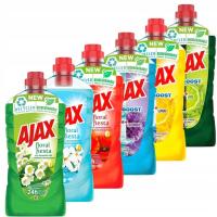 AJAX MIX Boost Floral Fiesta набор 6x1l универсальная жидкость для пола