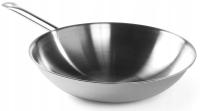 HENDI Patelnia Wok - bez pokrywki Kitchen Line, średnica 36cm