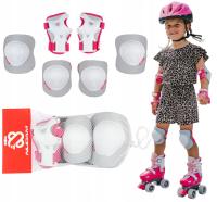 Набор роликовых протекторов велосипед колено налокотники для детей NIJDAM 3в1 м