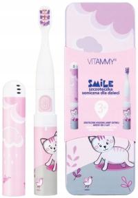 ЗВУКОВАЯ ЭЛЕКТРИЧЕСКАЯ ЗУБНАЯ ЩЕТКА ДЛЯ ДЕТЕЙ 3 VITAMMY SMILE CASE