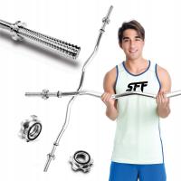 Гриф слегка сломанный штанга 120см 25мм сталь