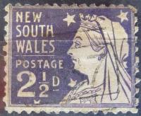 Victoria kolonia brytyjska stary znaczek (6/21