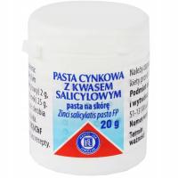 PASTA CYNKOWA Z kwasem salicylowym, 20 g