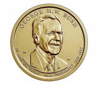 1 dolar (2020) Prezydenci USA - George Herbert Walker Bush Mennica Denver