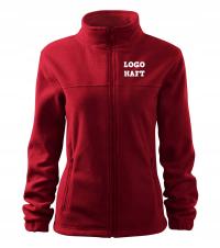 Женская флисовая толстовка для компании с вышивкой логотипа цвета