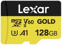 Karta pamięci Lexar microSDXC Gold 128GB UHS-II U3 V60