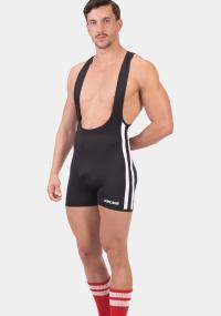 Barcode Berlin Backless Singlet Dastin Black-White