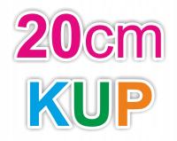 20 cm LITERY CYFRY SAMOPRZYLEPNE NAPISY NAKLEJKI LITERKI WODOODPORNE