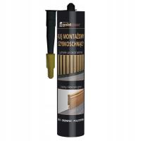 МОНТАЖНЫЙ КЛЕЙ ДЛЯ ПЛИНТУСА БЕЛЫЙ МДФ ЛАМЕЛЬ ПЛАСТИНА УНИВЕРСАЛЬНЫЙ