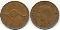 Australia 1 Penny - 1948r ... Монеты