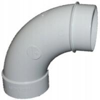Локоть ПВК Дуга 1 чашки 90° - 51мм