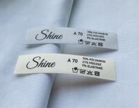 WSZYWKI METKI SATYNA NASZYWKI (200 szt)